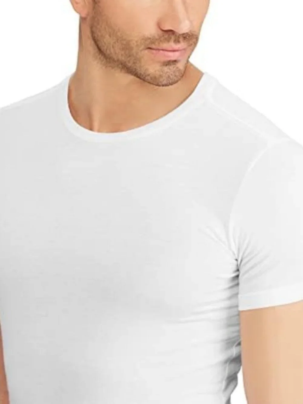 Men's Slim Fit Cotton Crew Tee 3-Pack | Comfortable Everyday Undershirts
